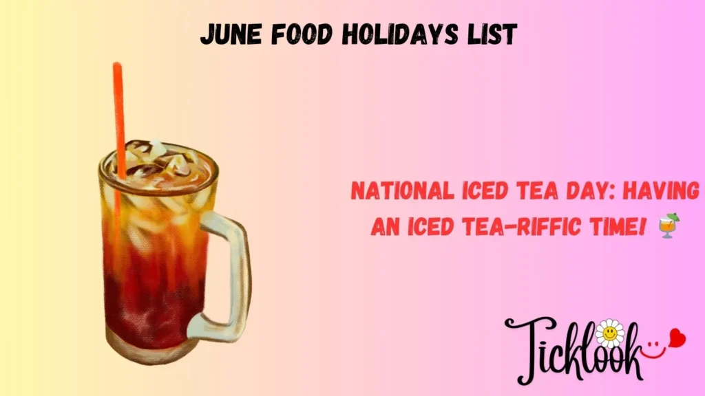 June Food Holidays List