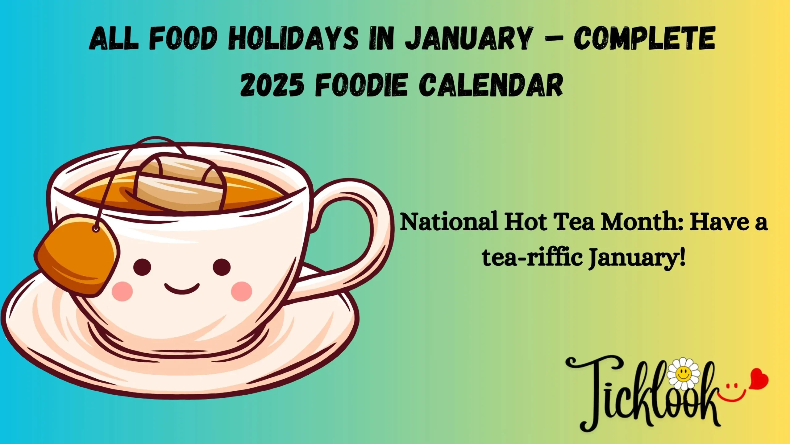All Food Holidays In January
