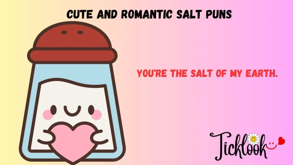 Cute and Romantic Salt Puns