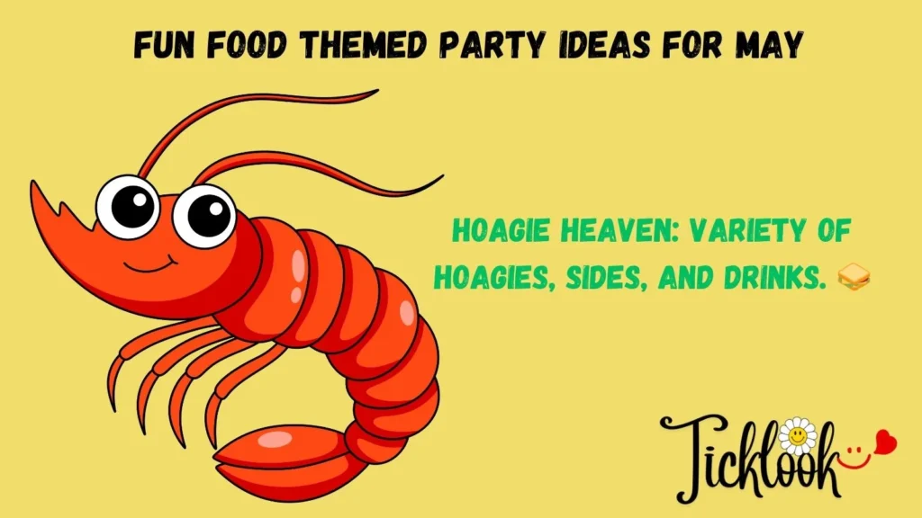 Fun Food Themed Party Ideas for May