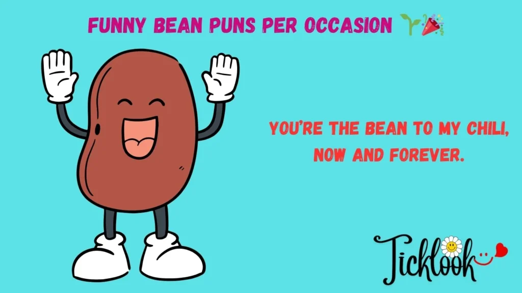 Funny Bean Puns Per Occasion