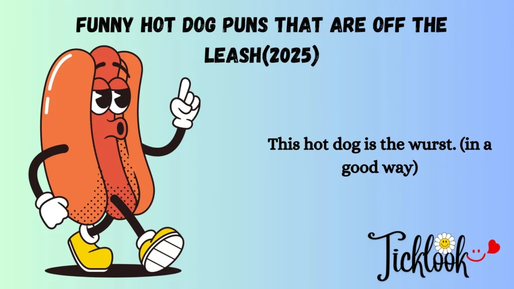 Funny Hot Dog Puns