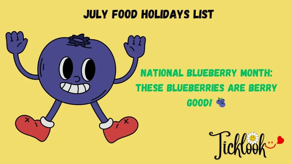 July Food Holidays List