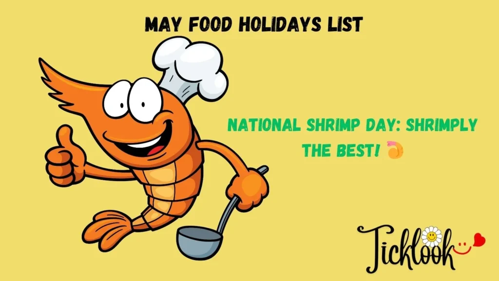 May Food Holidays List