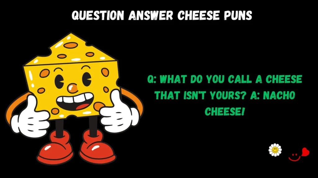 Question Answer Cheese Puns
