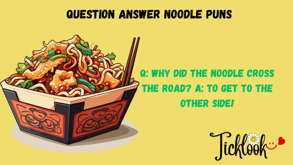Question Answer Noodle Puns