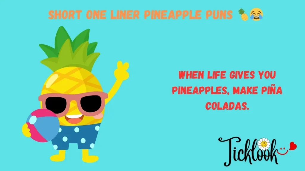 Short One Liner Pineapple Puns