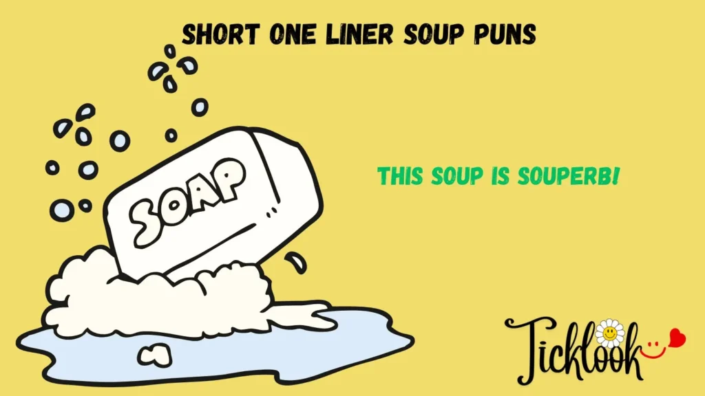 Short One liner Soup Puns