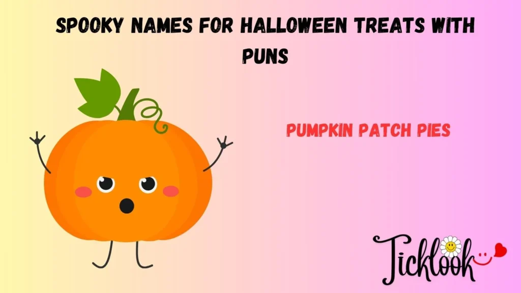 Spooky Names for Halloween Treats with Puns